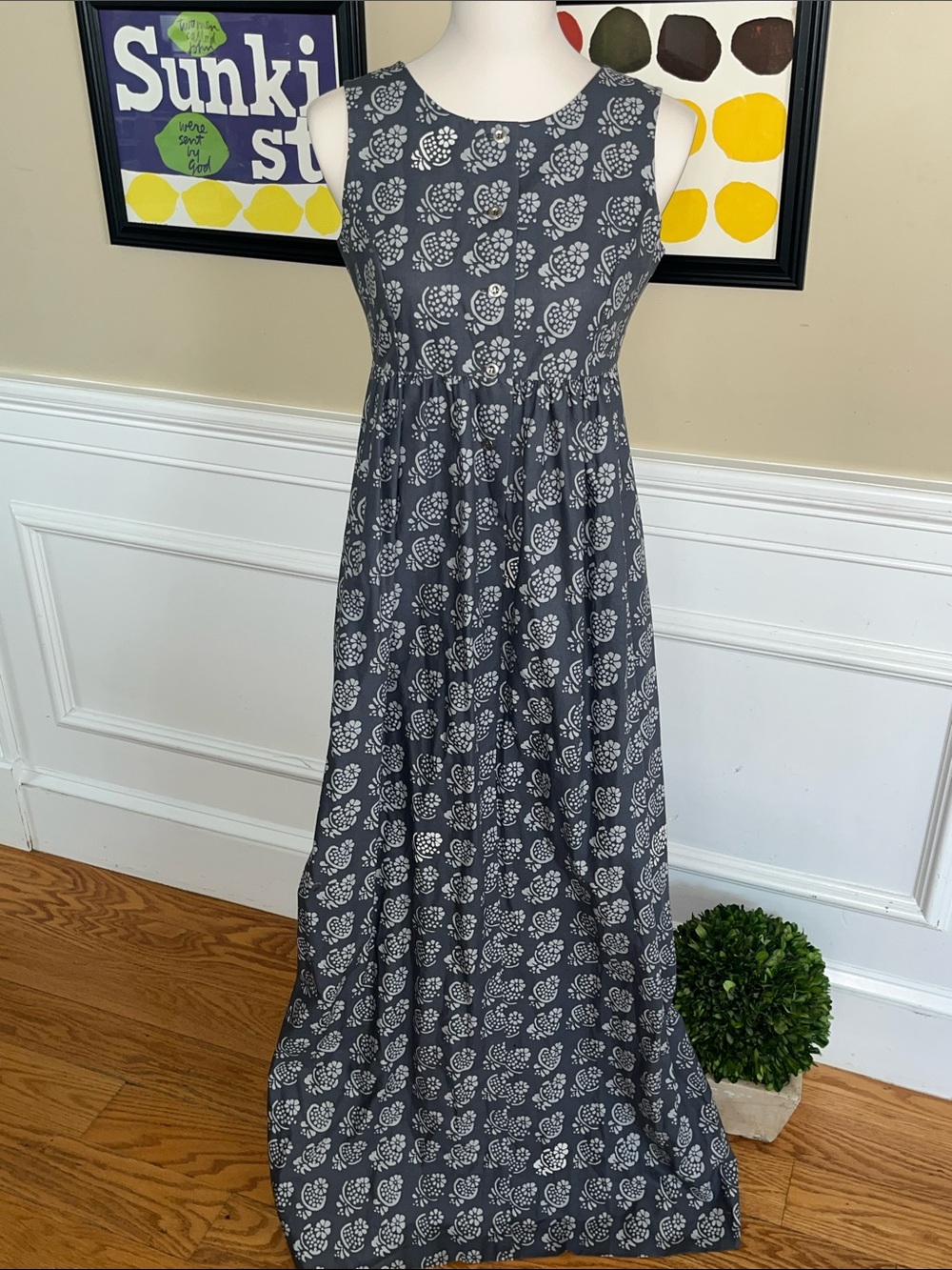Vintage Marimekko Maxi Dress